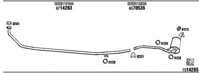Система выпуска ОГ WALKER купить