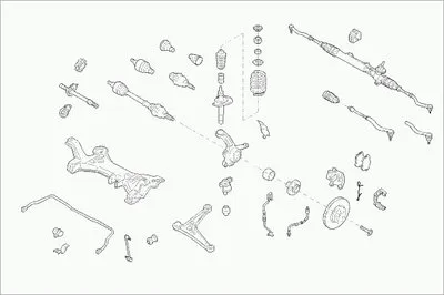Рулевое управление; Подвеска колеса BOGE купить
