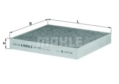 Фильтр, воздух во внутренном пространстве MAHLE ORIGINAL купить