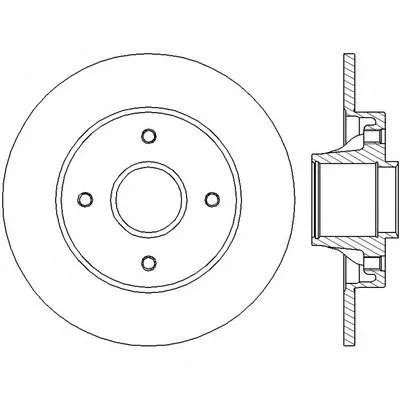 Тормозной диск JURID купить