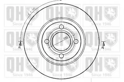 Тормозной диск QUINTON HAZELL купить