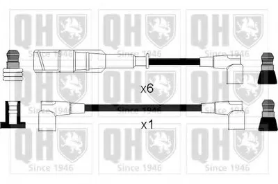 Комплект проводов зажигания CI QUINTON HAZELL купить