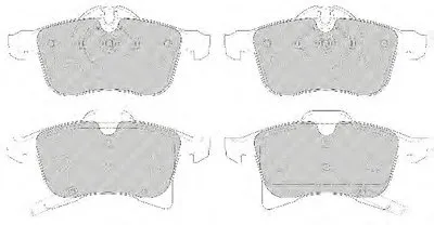 Комплект тормозных колодок, дисковый тормоз PREMIER FERODO купить