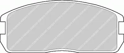 Комплект тормозных колодок, дисковый тормоз PREMIER FERODO купить