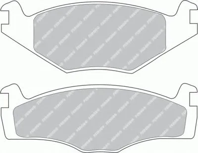 Комплект тормозных колодок, дисковый тормоз PREMIER FERODO купить