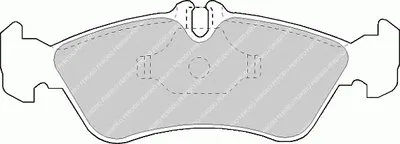 Комплект тормозных колодок, дисковый тормоз PREMIER FERODO купить