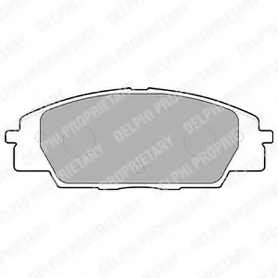 Комплект тормозных колодок, дисковый тормоз DELPHI купить