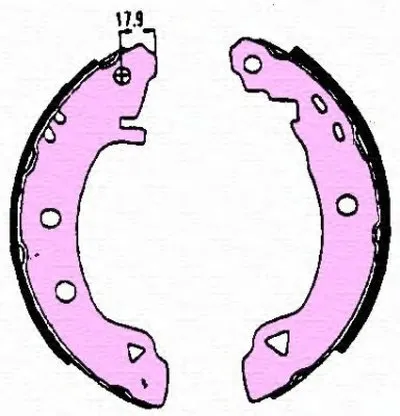 Тормозные колодки MAGNETI MARELLI купить
