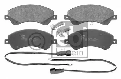 Комплект тормозных колодок, дисковый тормоз FEBI BILSTEIN купить