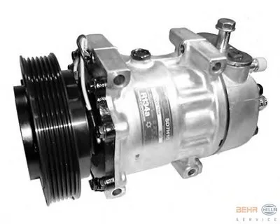 Компрессор, кондиционер BEHR HELLA SERVICE купить