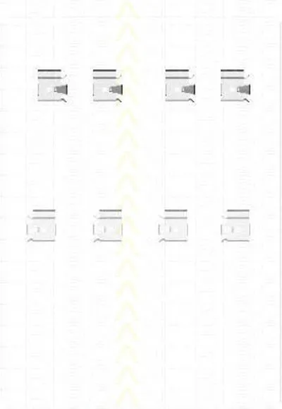 Комплектующие, колодки дискового тормоза TRISCAN купить