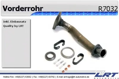 Труба выхлопного газа LRT купить