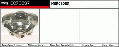 Тормозной суппорт Remanufactured REMY (Multiline) DELCO REMY купить