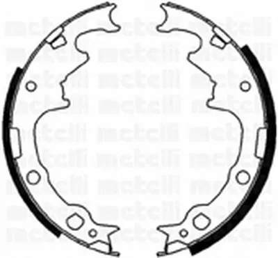 Комплект тормозных колодок METELLI купить