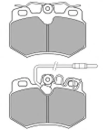 Комплект тормозных колодок, дисковый тормоз MAPCO купить