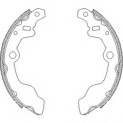 Комплект тормозных колодок REMSA купить