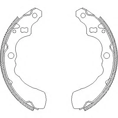 Комплект тормозных колодок REMSA купить