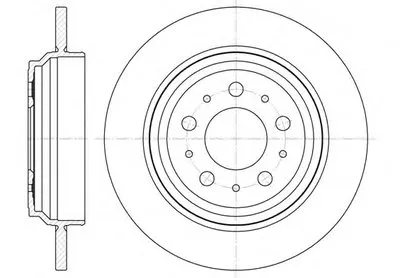 Тормозной диск REMSA купить