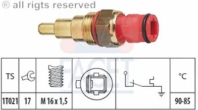 Термовыключатель, вентилятор радиатора FACET купить