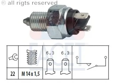 Выключатель, фара заднего хода FACET купить