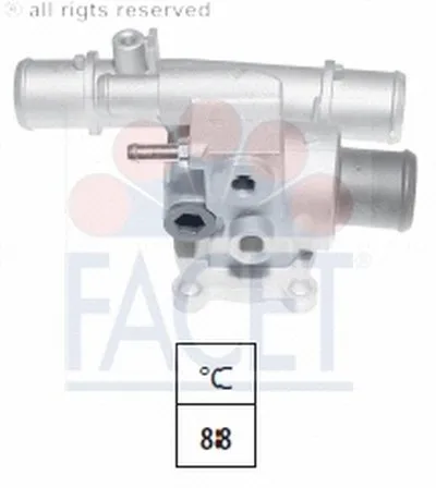 Термостат, охлаждающая жидкость FACET купить