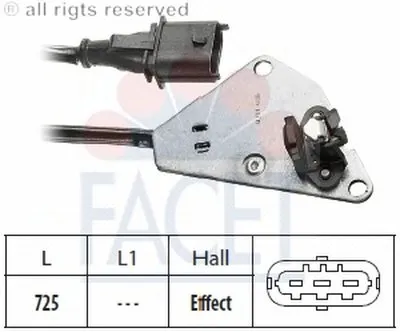 Датчик, положение распределительного вала FACET купить