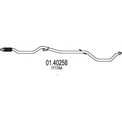 Труба выхлопного газа MTS купить
