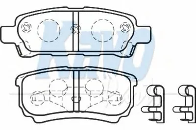 Комплект тормозных колодок, дисковый тормоз MK KASHIYAMA KAVO PARTS купить