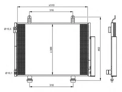 Конденсатор, кондиционер NRF купить