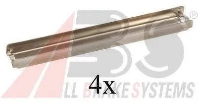 Комплектующие, колодки дискового тормоза A.B.S. купить