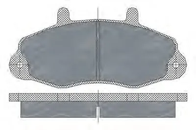 Комплект тормозных колодок, дисковый тормоз SCT Germany купить