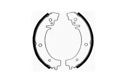 Комплект тормозных колодок, стояночная тормозная система SCT Germany купить