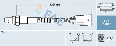 Лямда-зонд FAE купить