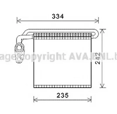 Испаритель, кондиционер AVA QUALITY COOLING купить
