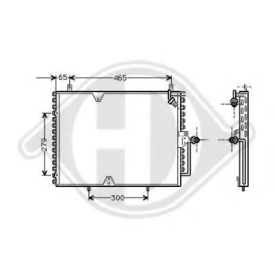 Конденсатор, кондиционер DIEDERICHS купить