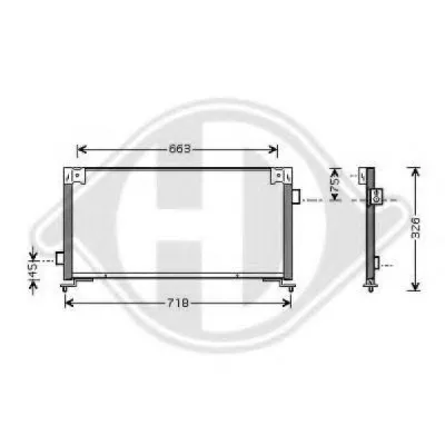 Конденсатор, кондиционер DIEDERICHS купить
