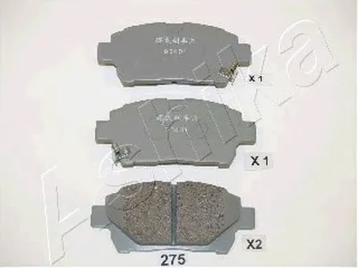 Комплект тормозных колодок, дисковый тормоз ASHIKA купить