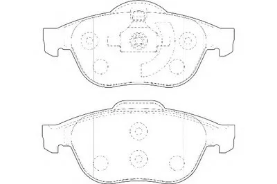 Комплект тормозных колодок, дисковый тормоз DURON купить