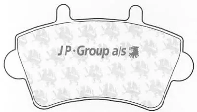 Комплект тормозных колодок, дисковый тормоз QH JP GROUP купить