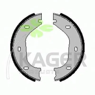 Комплект тормозных колодок, стояночная тормозная система KAGER купить