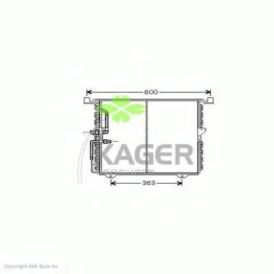 Конденсатор, кондиционер KAGER купить