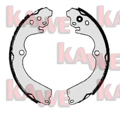 Комплект тормозных колодок KAWE купить