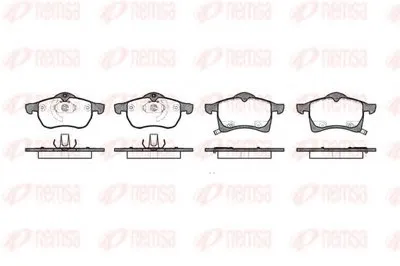 Комплект тормозных колодок, дисковый тормоз KAWE купить