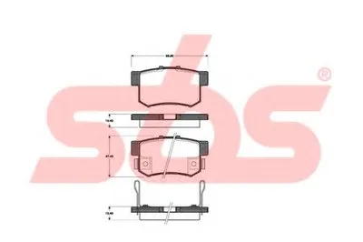 Комплект тормозных колодок, дисковый тормоз sbs купить