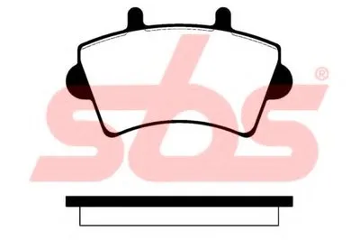 Комплект тормозных колодок, дисковый тормоз sbs купить