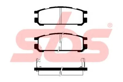 Комплект тормозных колодок, дисковый тормоз sbs купить