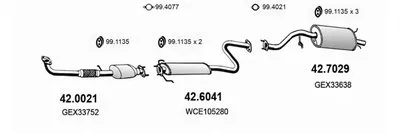 Система выпуска ОГ ASSO купить