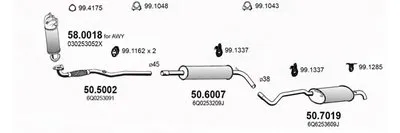 Система выпуска ОГ ASSO купить