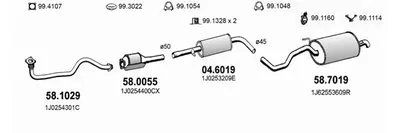 Система выпуска ОГ ASSO купить
