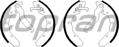 Комплект тормозных колодок TOPRAN купить